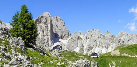 Der Fassaner Höhenweg