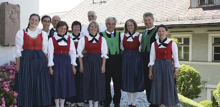 Meraner Zitherkreis beim Volksmusikfestival in Oberösterreich