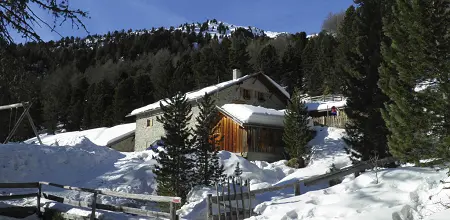 Winterwanderung zur Lyfi-Alm im Martelltal
