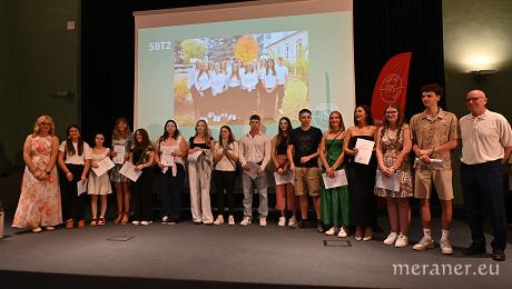 Abschlussprüfung an der FOS „Marie Curie“ Meran