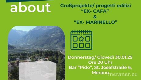 Grüne Rösch Verdi - Megaprojekte in Meran