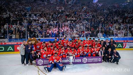 Die ZSC Lions holten sich den Sieg in der Champions Hockey League.  Bildquelle: Media Team ZSC Lions