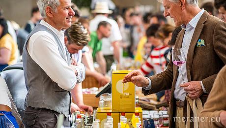 Auftakt der Meraner Markt-Saison und das Festival für feine Gaumen