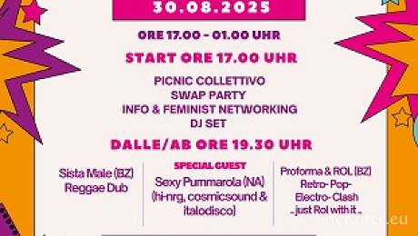 Dance against the patriarchy: Erste Fiesta feminista in Meran