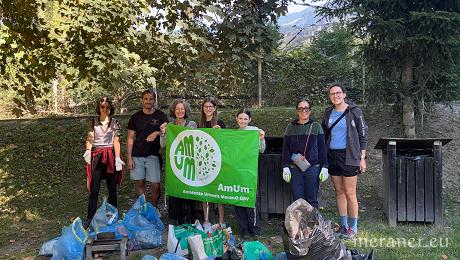 AmUm MeranO World CleanUp Day 2025 in der Lazag