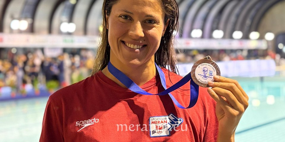 Die SCM-Schwimmerin Viviane Graif hat mit einer fantastischen Zeit von 30,99 Sekunden über 50 Brust nicht nur eine neue persönliche Bestzeit aufgestellt, sondern erreichte auch einen starken dritten Platz beim Wettkampf Nico Sapio.