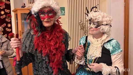 Faschingsball im Seniorenwohnheim Bethanien am Rosenmontag