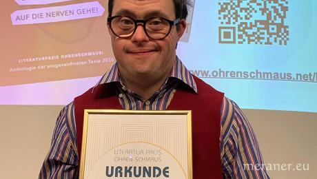 Auszeichnung für Laurin Schedereit