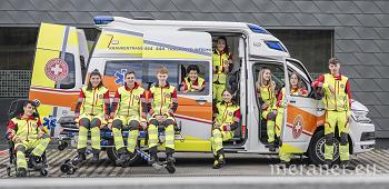 Ein motiviertes Team: 39 junge Erwachsene leisten derzeit den freiwilligen Zivildienst in den verschiedenen Sektionen des Weißen Kreuzes.