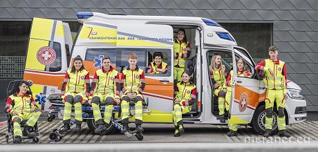 Ein motiviertes Team: 39 junge Erwachsene leisten derzeit den freiwilligen Zivildienst in den verschiedenen Sektionen des Weißen Kreuzes.