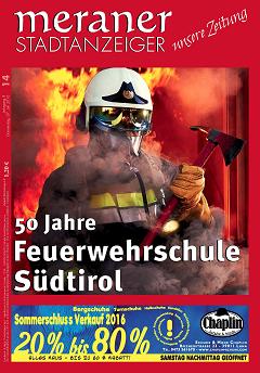 Meraner Stadtanzeiger 14/2016